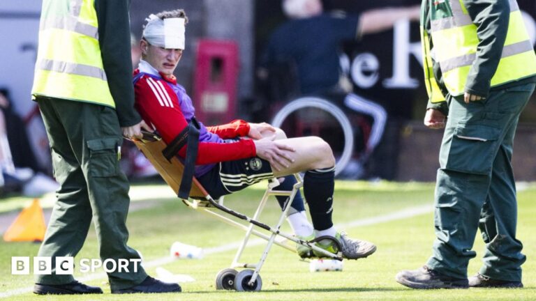 Aberdeen’s MacKenzie hit by object thrown by own fans