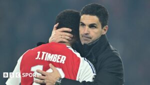 Arsenal have gone backwards in the league — Arteta