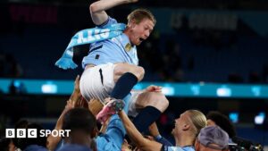Statue, Pep’s tears & a missed sitter — De Bruyne’s emotional farewell