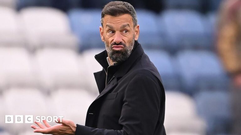 Leicester part company with manager Van Nistelrooy
