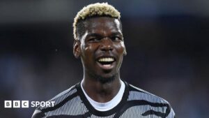 Pogba aiming to return with Monaco after doping ban