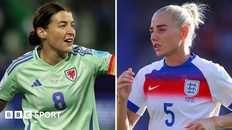 England and Wales prepare for Euro 2025 battle