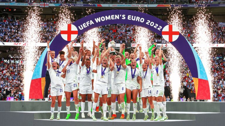 The best pictures from when England won the Euros