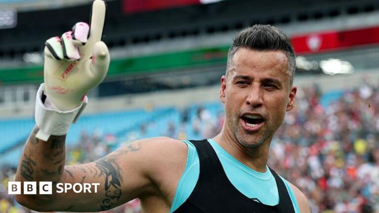 The Fluminense history maker, 44, with his eyes on Peter Shilton