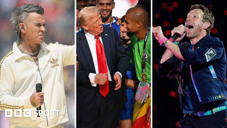 Trump, Coldplay and red carpets — was this Super Bowl or soccer?